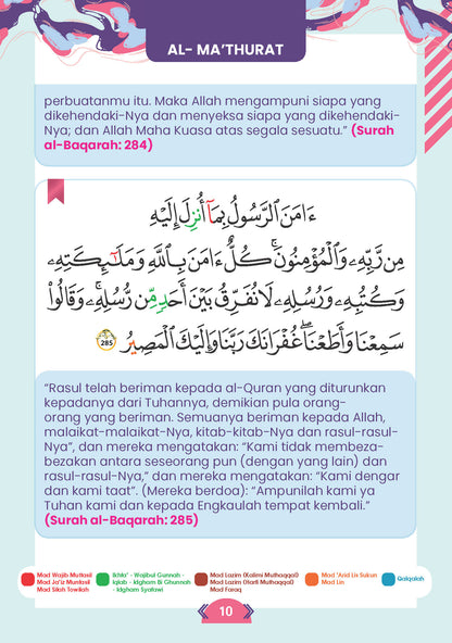 AL MATHURAT DAN SURAH YASIN