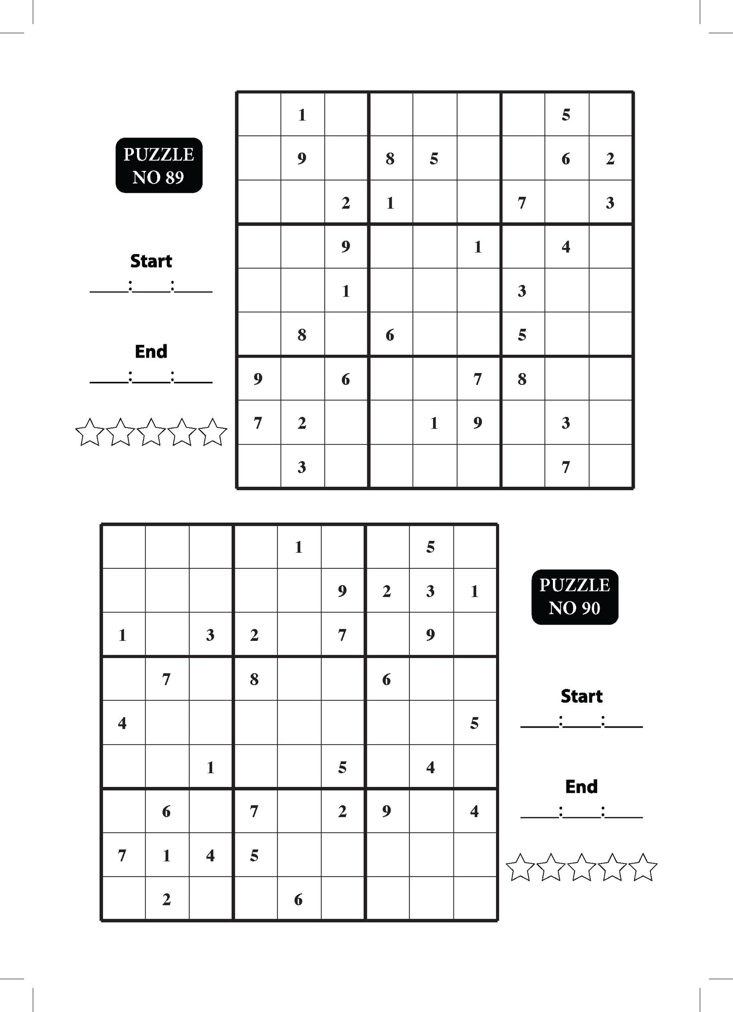 Sudoku Difficult Puzzle