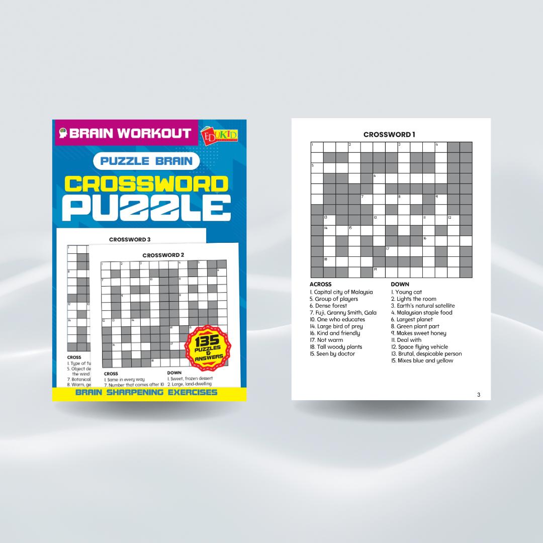 Brain Workout Crossword Puzzle