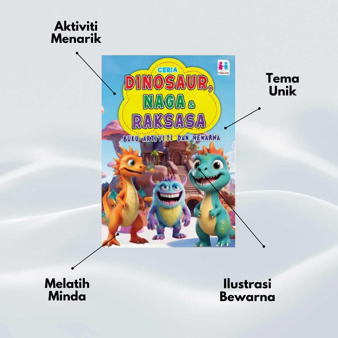 Ceria Dinosaur, Naga, Raksasa