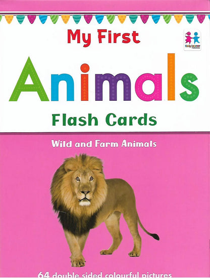 My First Animals Flash Cards - Wild And Farm Animals