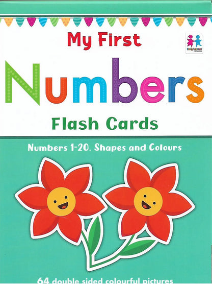 My First Numbers Flash Cards - Numbers 1-20, Shapes and Colour