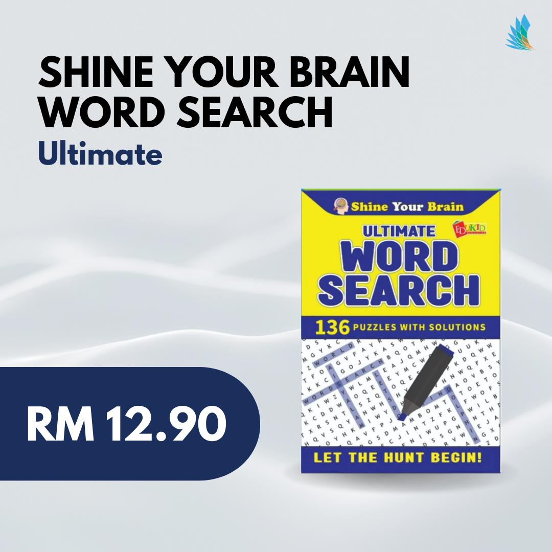 Shine Your Brain Word Search