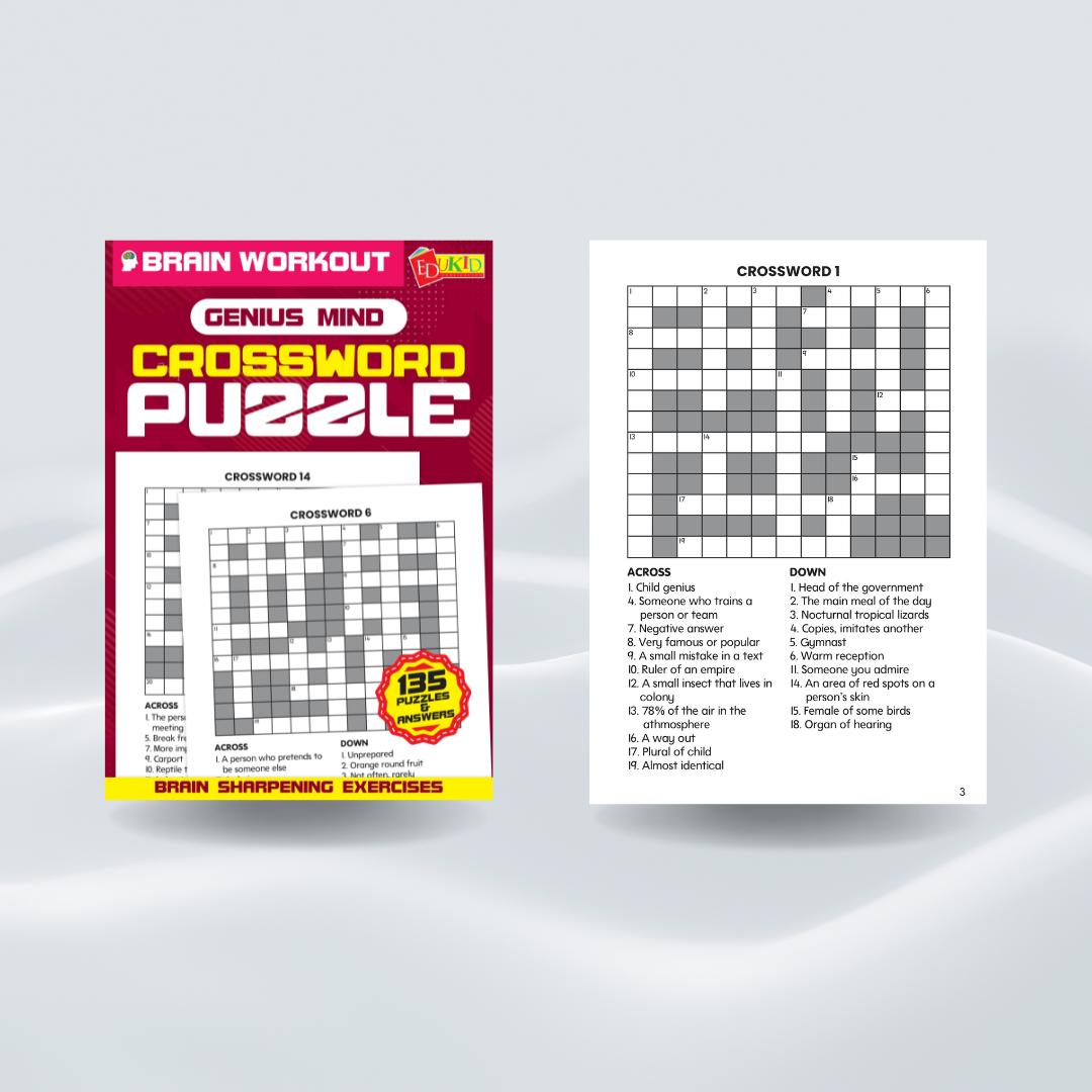 Brain Workout Crossword Puzzle