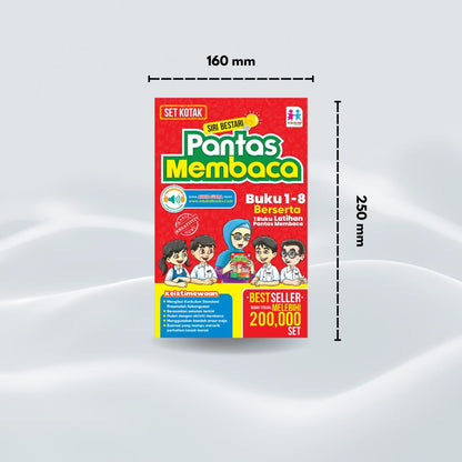 Set Kotak Siri Bestari Pantas Membaca (8+1)