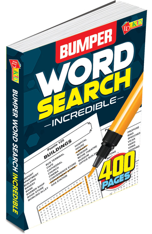 Bumper Incredible Word Search