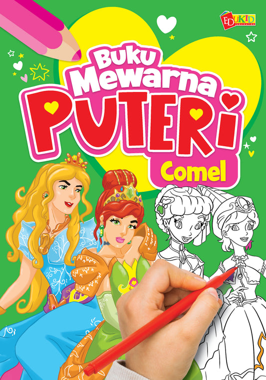 Buku Mewarna Puteri Comel