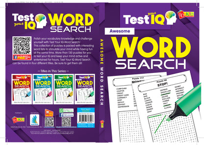 Test Your IQ Awesome Word Search