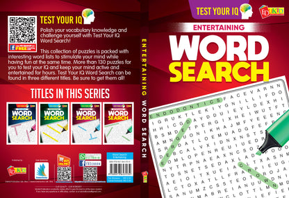 Test Your IQ Entertaining Word Search