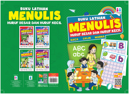 Buku Latihan Menulis- Huruf Besar dan Huruf Kecil