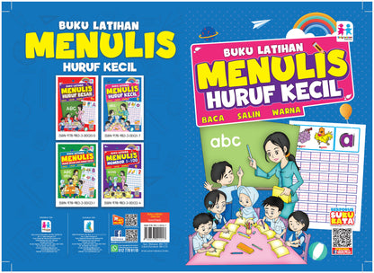 Buku Latihan Menulis - Huruf Kecil