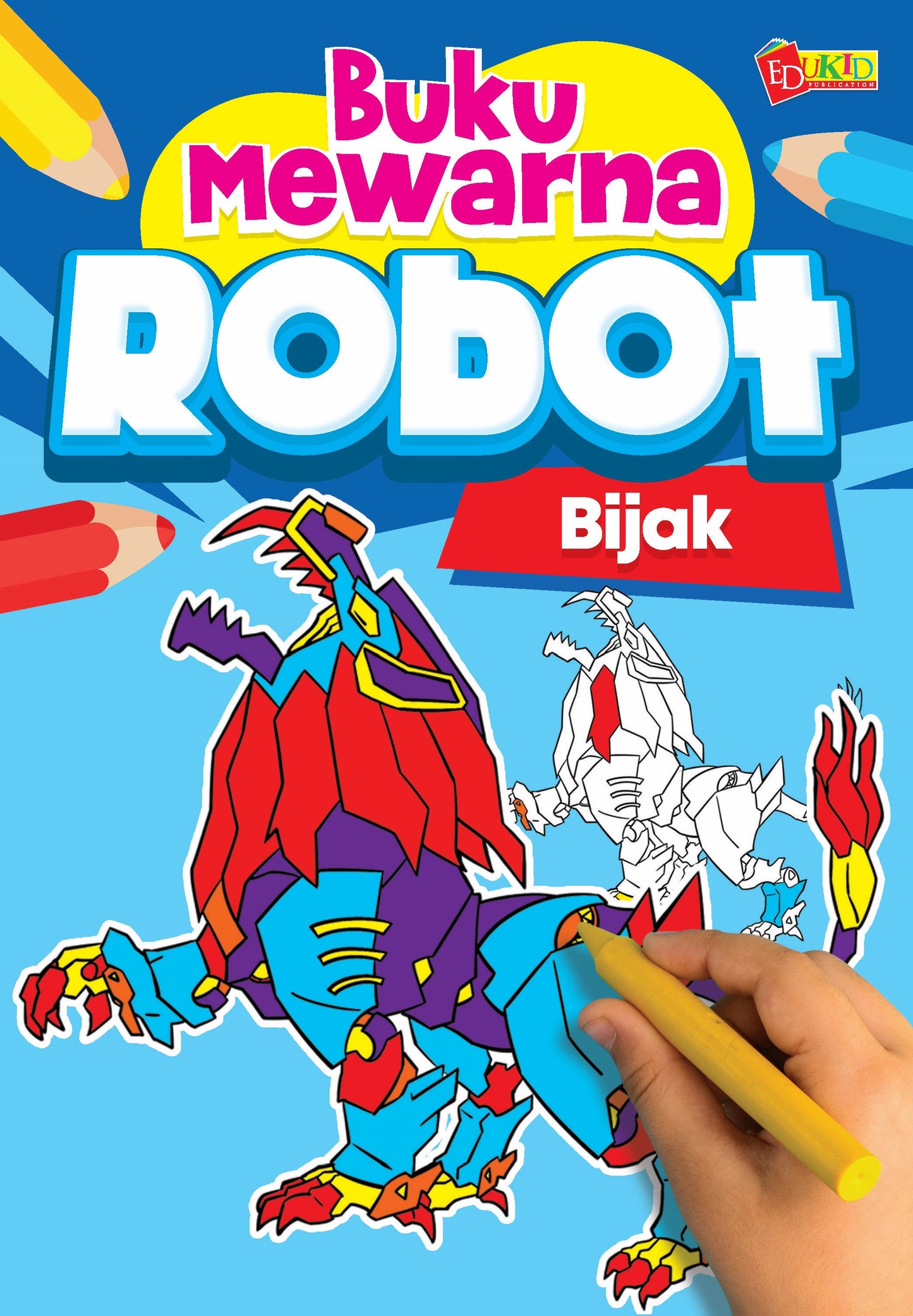 Buku Mewarna Robot Bijak