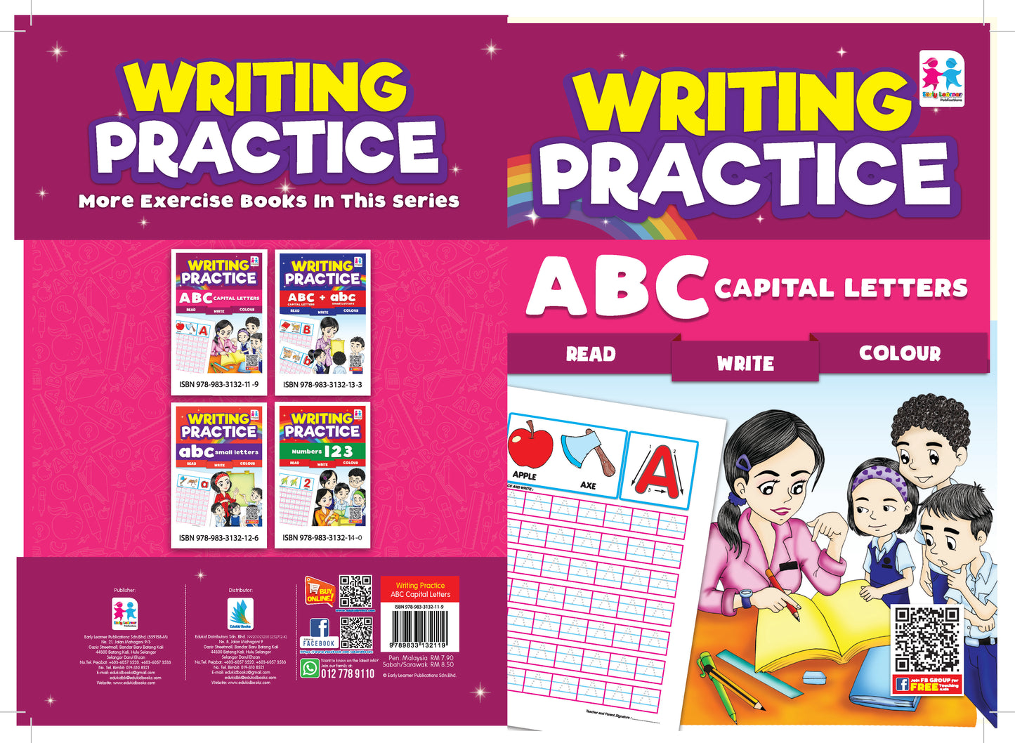 Writing Practice ABC Capital Letters