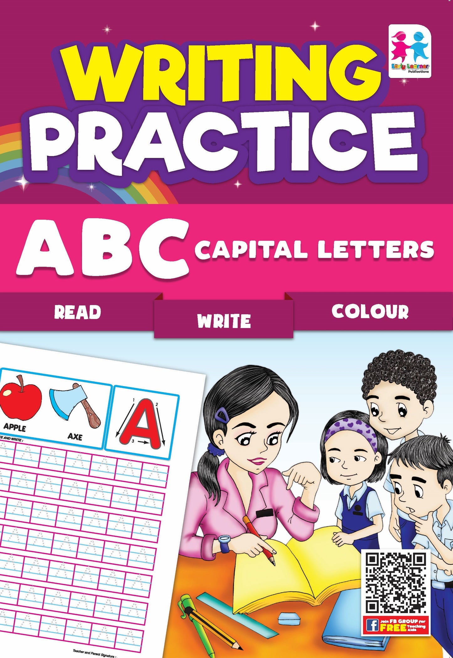 Writing Practice ABC Capital Letters