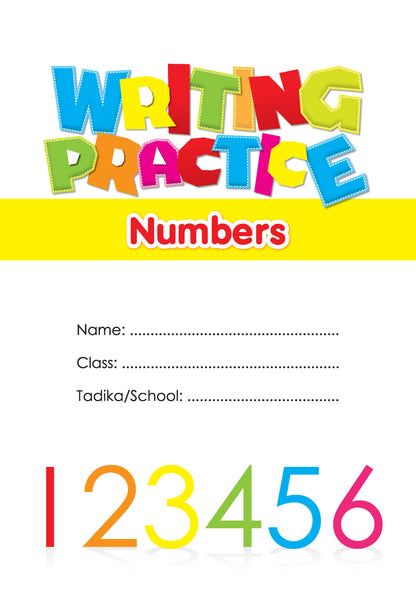 Writing Practice Numbers 123