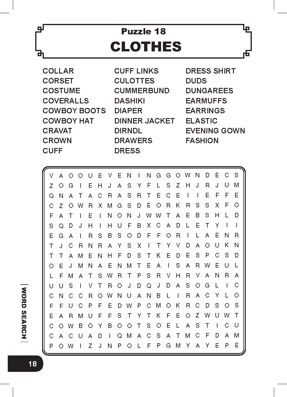 Bumper Awesome Word Search