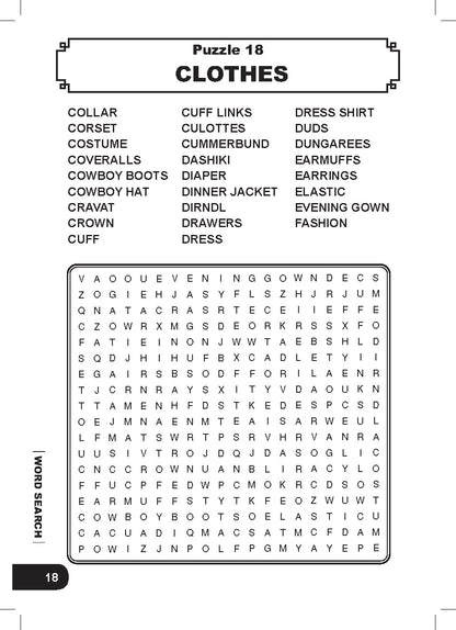 Bumper Awesome Word Search