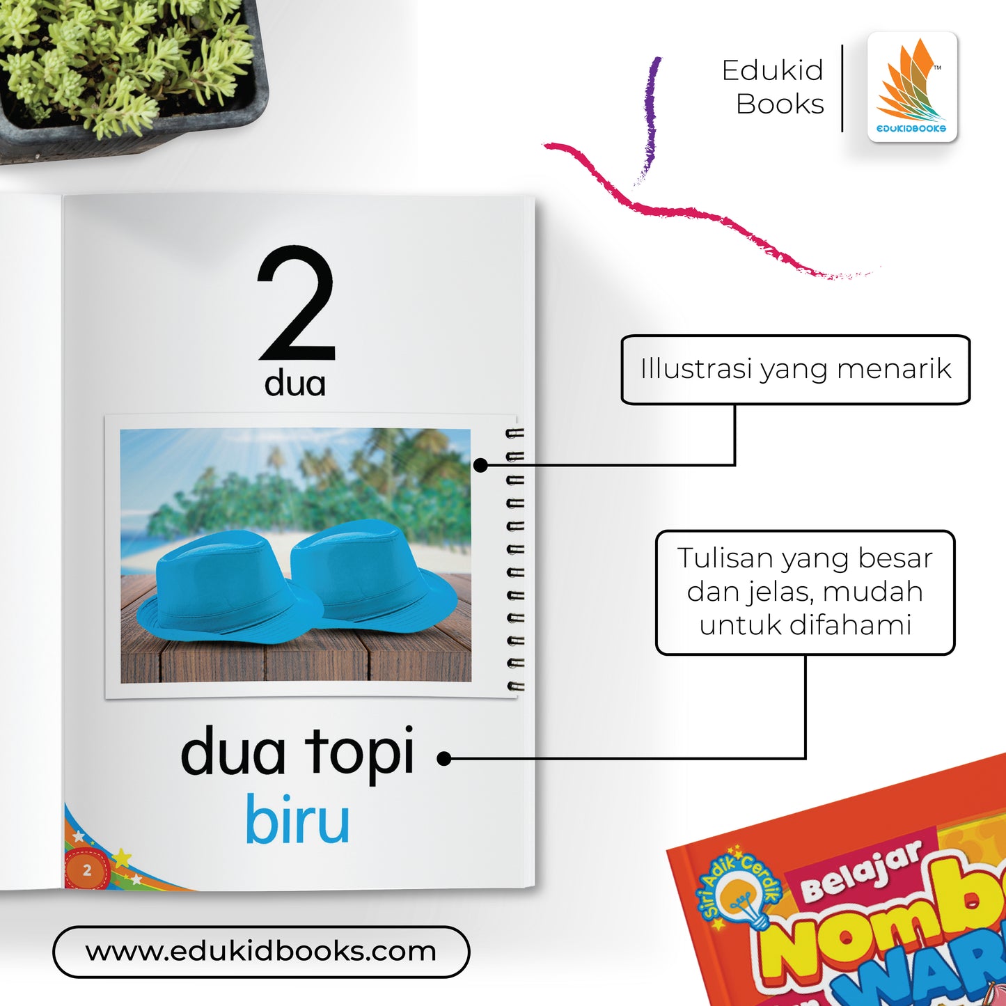 Buku Siri Adik Cerdik/Smart Kids Series(4 Tajuk BM & 4 Titles BI)