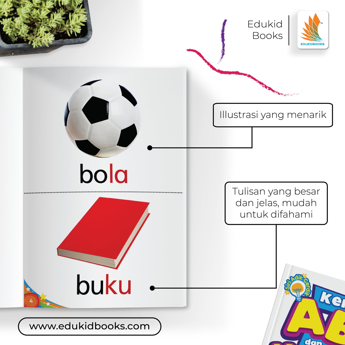 Buku Siri Adik Cerdik/Smart Kids Series(4 Tajuk BM & 4 Titles BI)