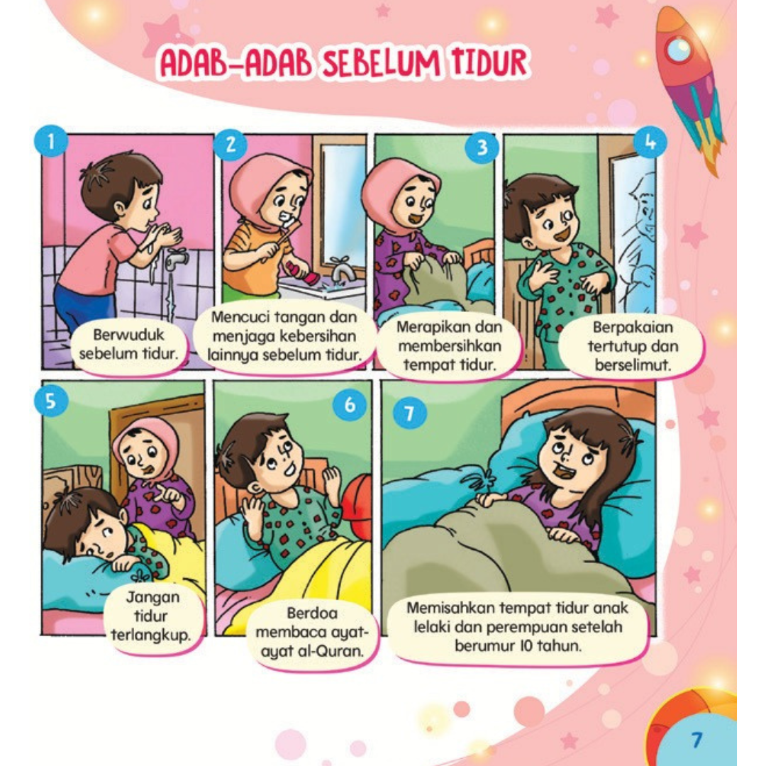 77 Komik Doa & Adab Anak Soleh