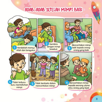 77 Komik Doa & Adab Anak Soleh