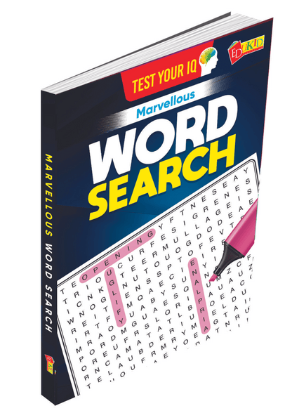 Test Your IQ Marvellous Word Search