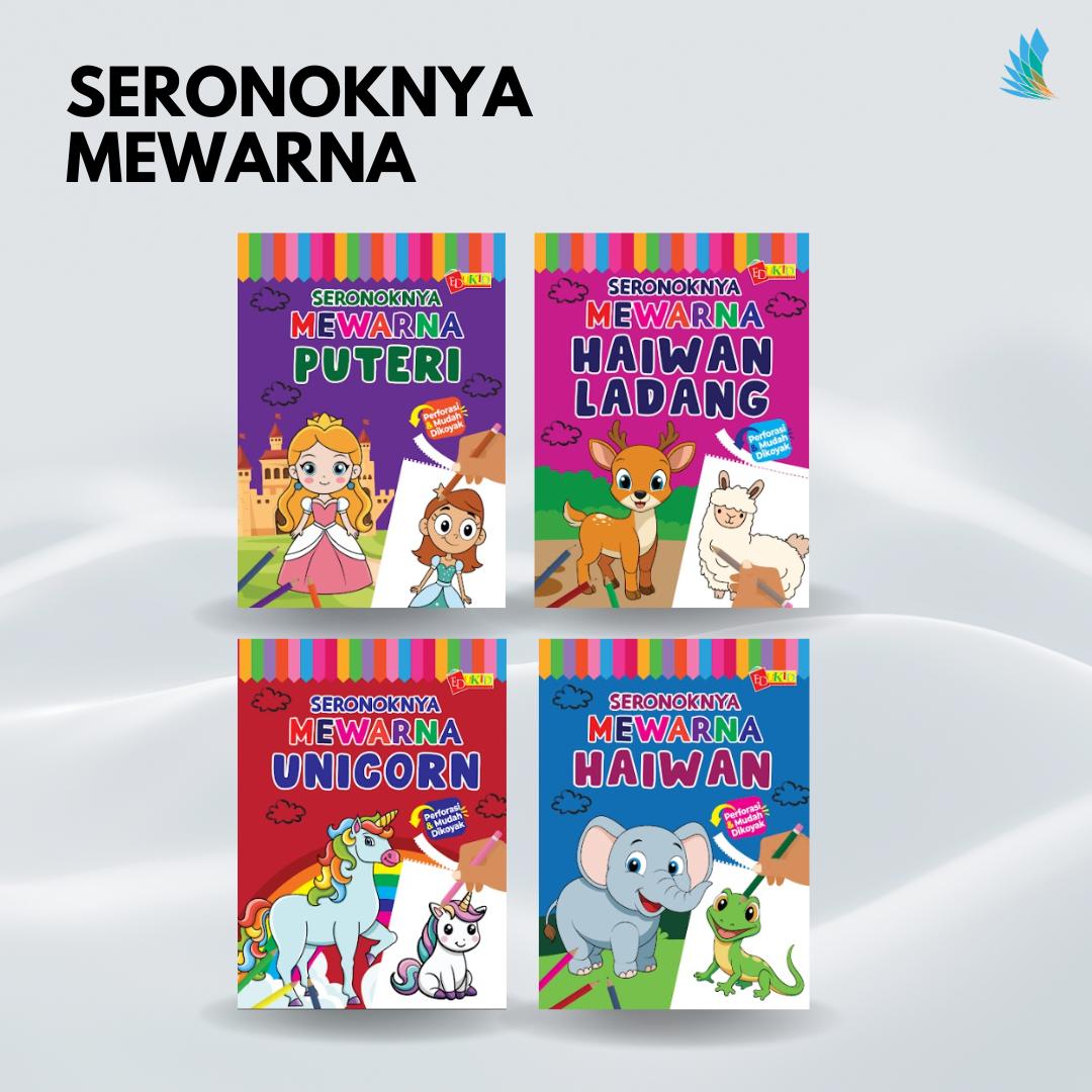 Seronoknya Mewarna