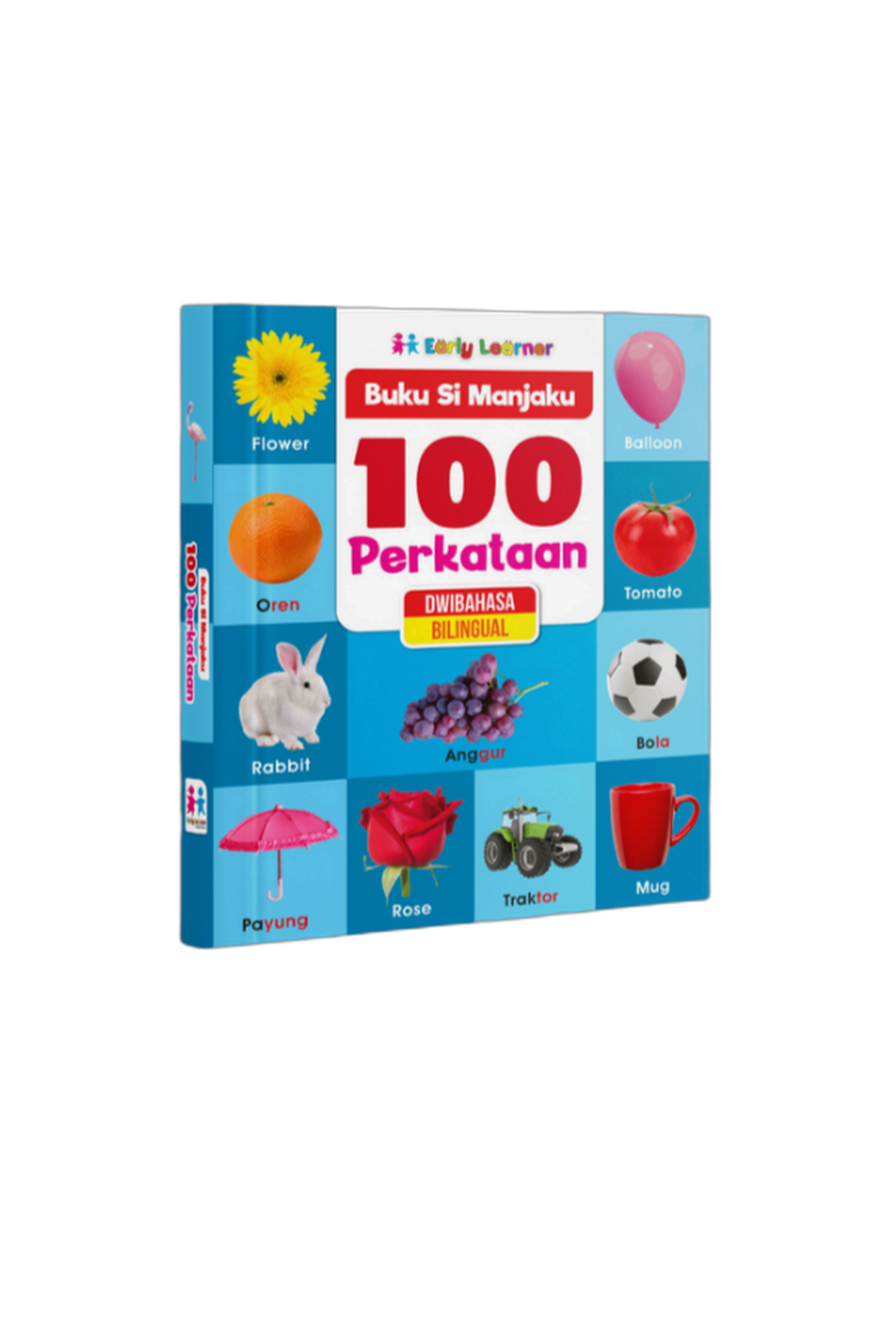 Buku Si Manjaku . 100 Perkataan . Dwibahasa