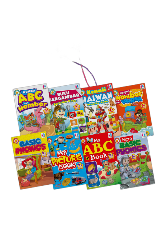 Buku Siri Adik Cerdik/Smart Kids Series(4 Tajuk BM & 4 Titles BI)