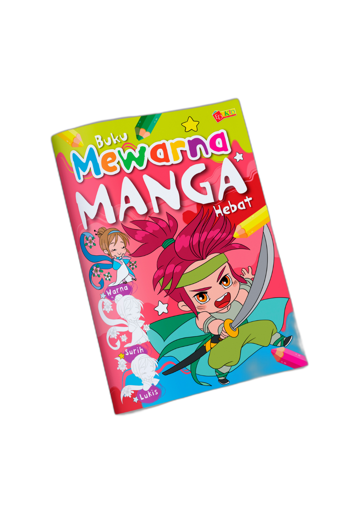 Buku Mewarna Manga Hebat