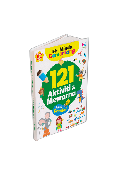 Early Learner - Siri Minda Cemerlang 121 Aktiviti & Mewarna - Anak Pandai