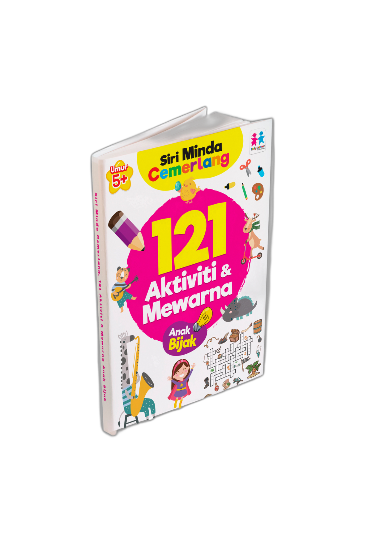 Early Learner - Siri Minda Cemerlang 121 Aktiviti & Mewarna - Anak Bijak