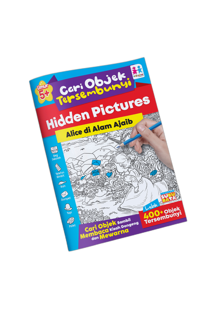 Cari Objek Tersembunyi (Alice Di Alam Ajaib)