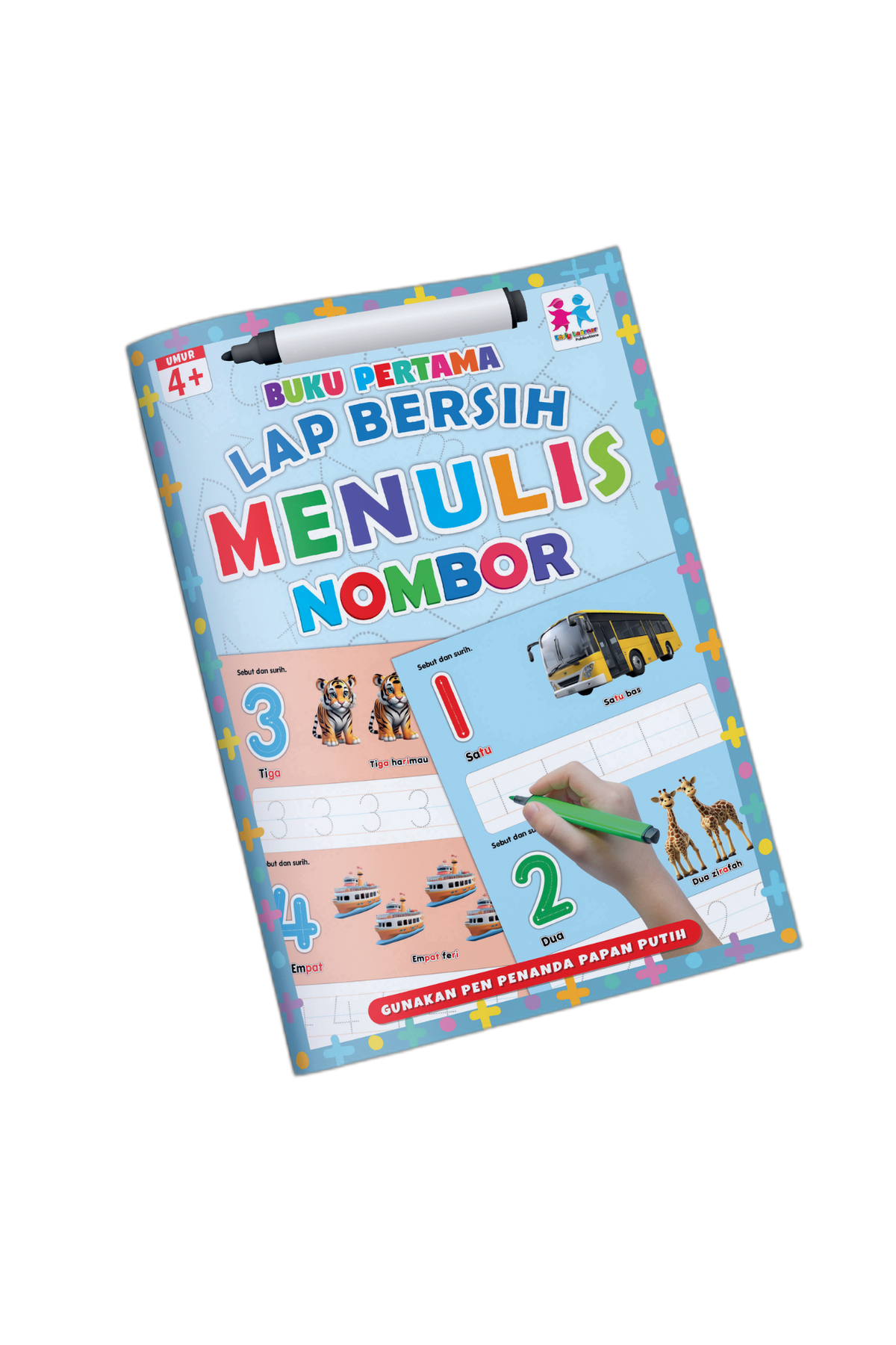 Buku Pertama Lap Bersih Menulis - Nombor
