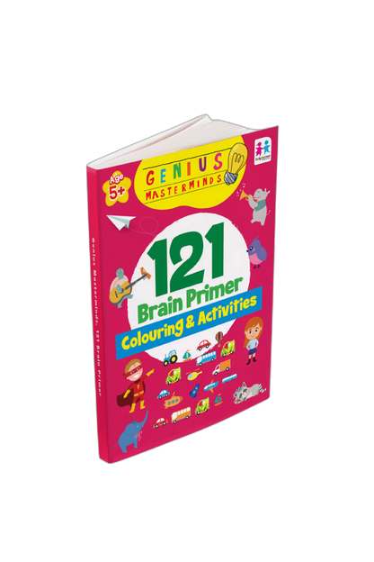 Early Learner - Genius Masterminds 121 Brain Primer Colouring & Activities