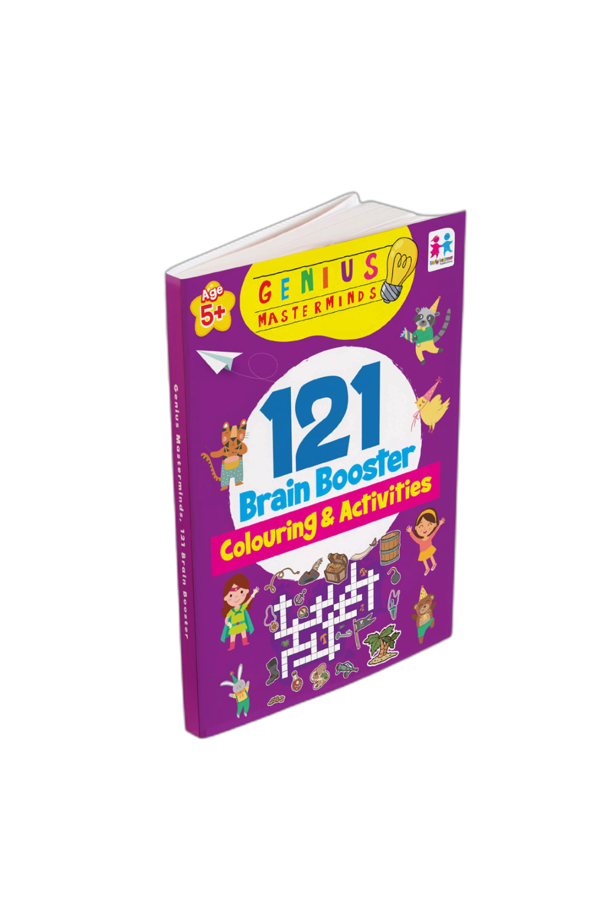 Early Learner - Genius Masterminds 121 Brain Booster Colouring & Activities