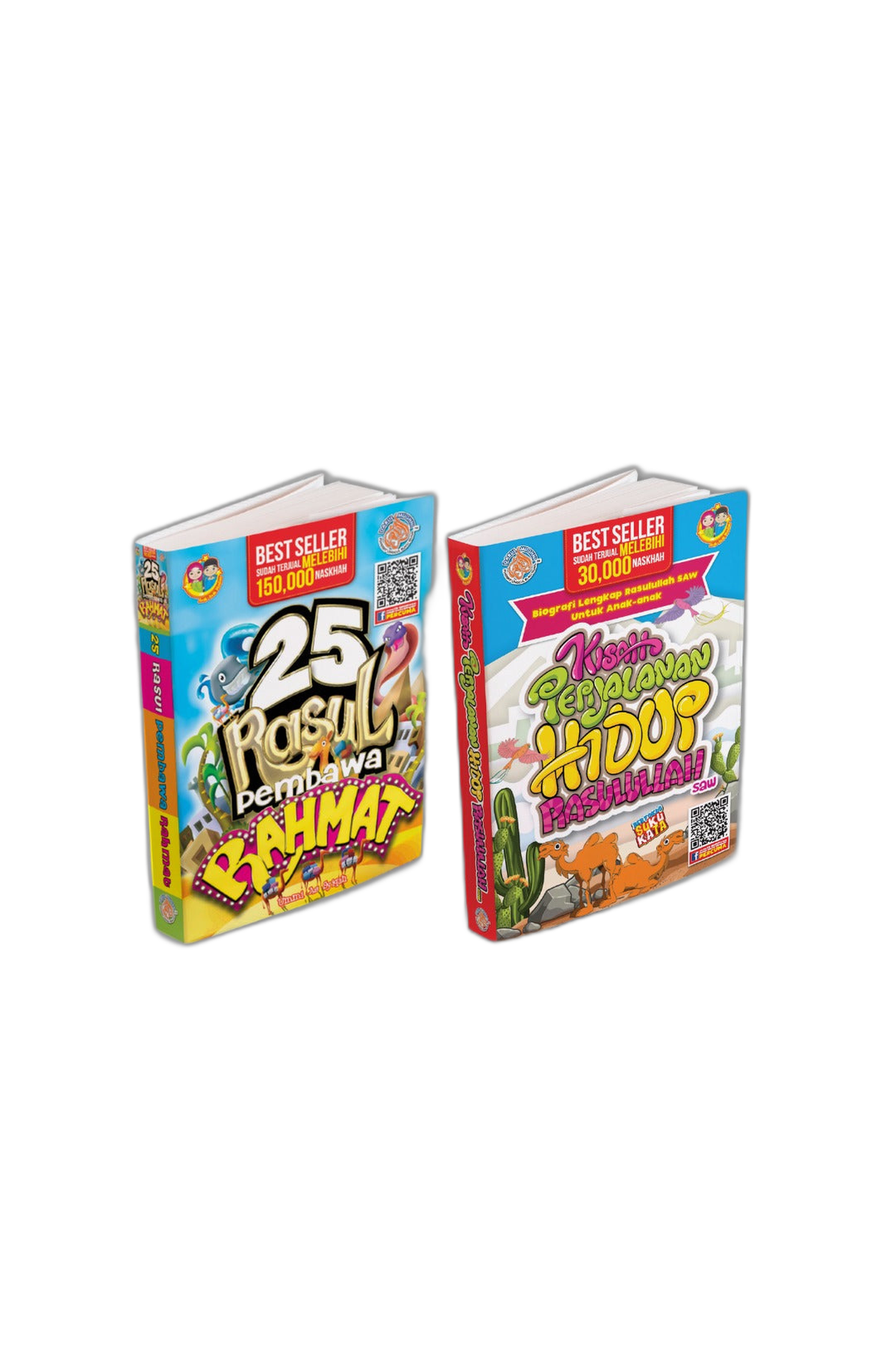 Kisah Perjalanan Rasulullah + 25 Rasul Pembawa Rahmat (PERCUMA 4 POSTER)