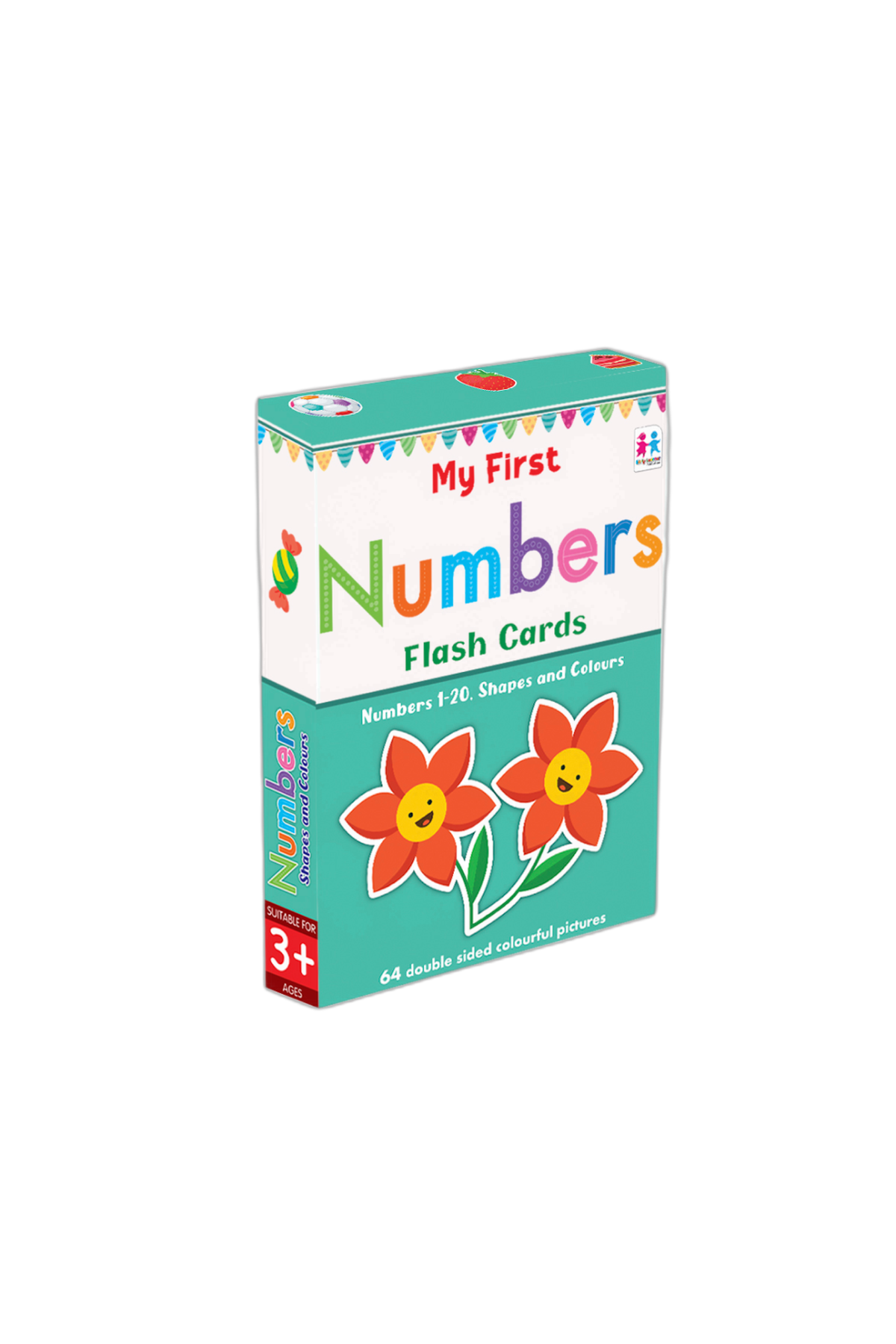 My First Numbers Flash Cards - Numbers 1-20, Shapes and Colour
