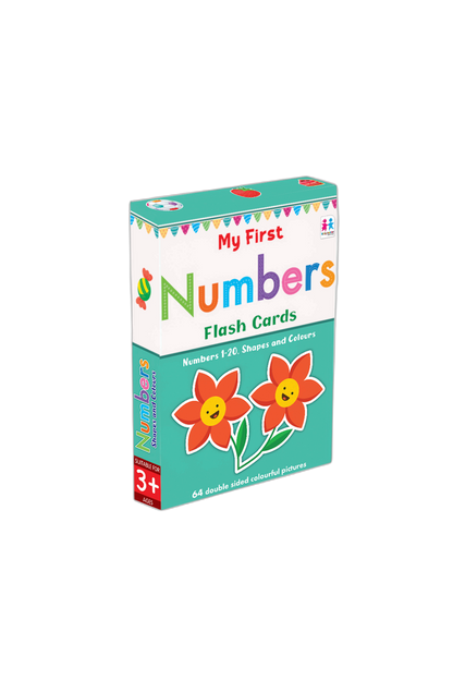 My First Numbers Flash Cards - Numbers 1-20, Shapes and Colour