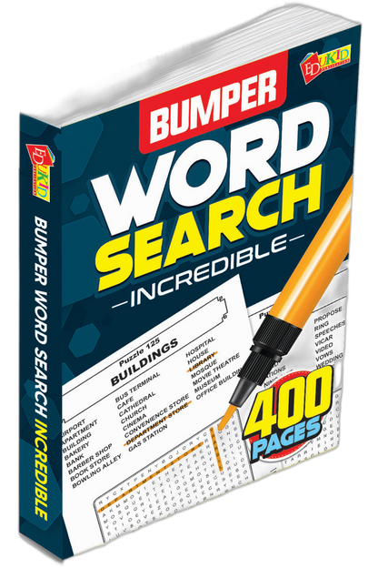 Bumper Incredible Word Search