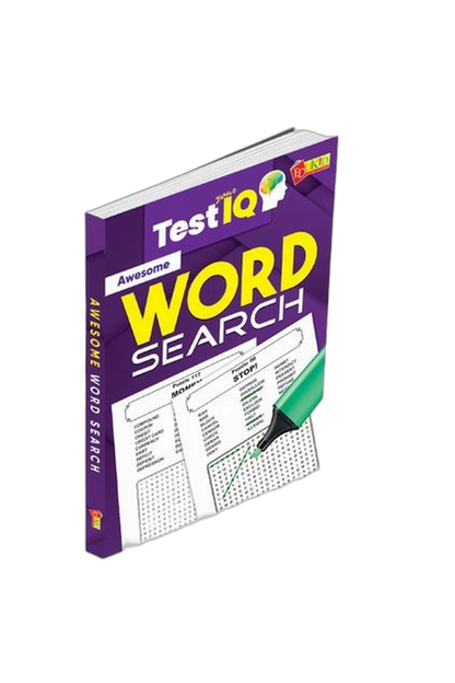Test Your IQ Awesome Word Search