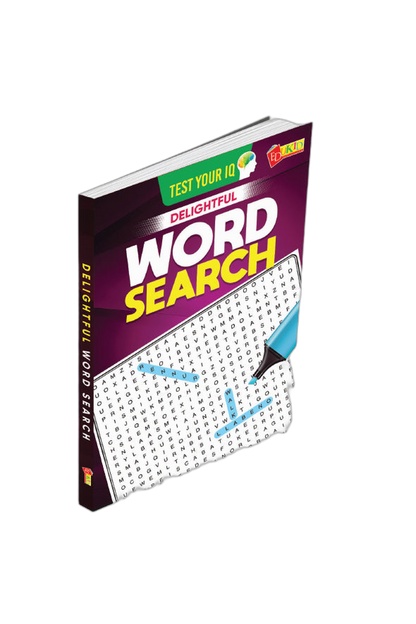 Test Your IQ Delightful Word Search