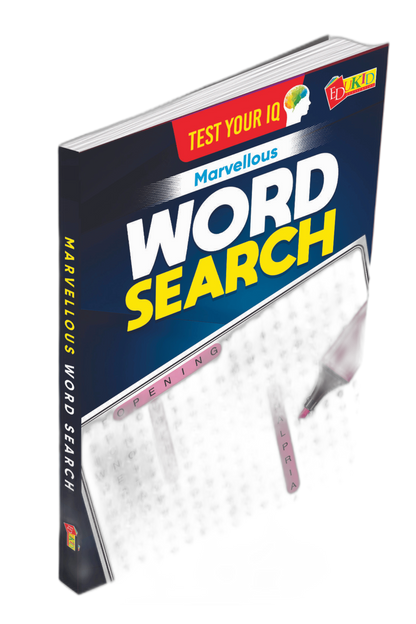 Test Your IQ Marvellous Word Search