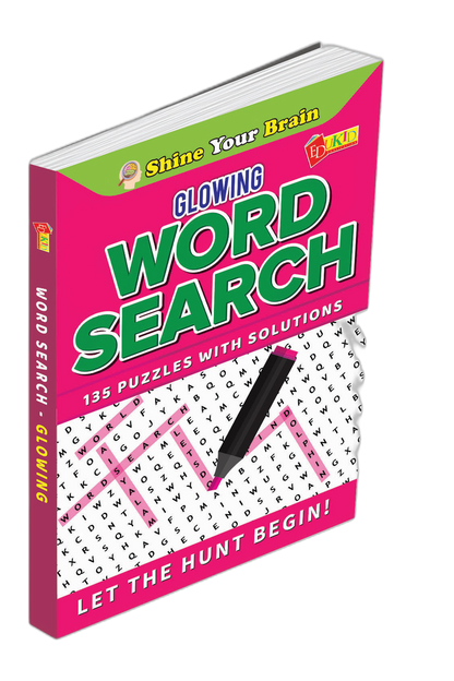Shine Your Brain Glowing Word Search