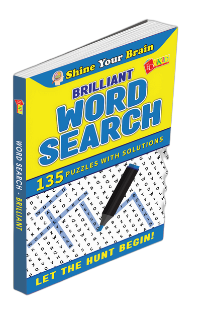 Shine Your Brain-Brilliant Word Search