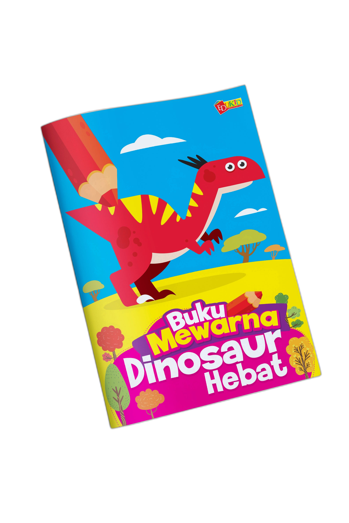 Buku Mewarna Dinosaur Hebat