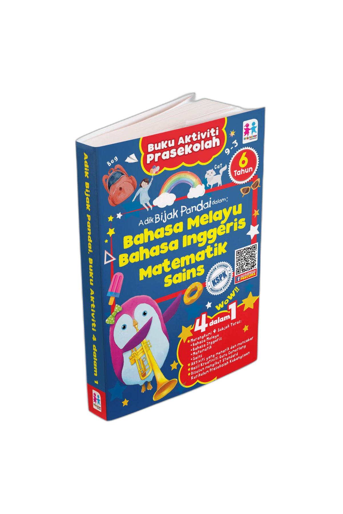 Adik Bijak Pandai dalam BM, BI,Matematik, Sains untuk 6 Tahun