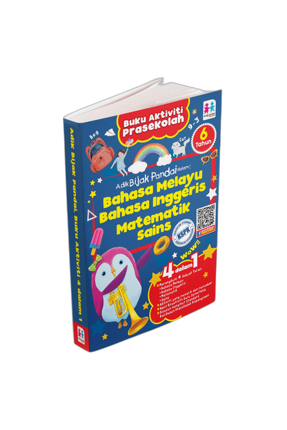 Adik Bijak Pandai dalam BM, BI,Matematik, Sains untuk 6 Tahun