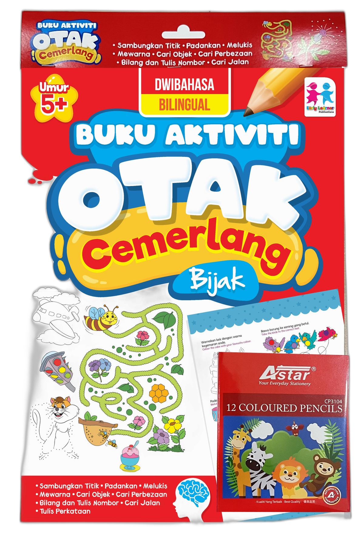SET Buku Aktiviti Otak Cemerlang - Bijak