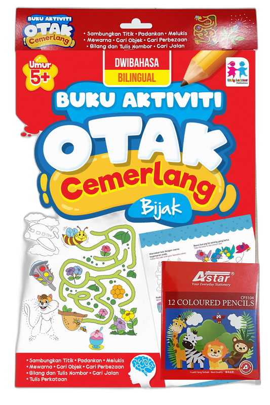 SET Buku Aktiviti Otak Cemerlang - Bijak
